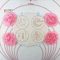 Eid Mubarak Keksstempel/Ramadan Embosser Fondant Stempel Ausstecher Cookie von CutterAndStampFun