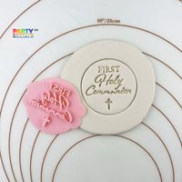 Erstkommunion Prägung Fondant Keks Stempel | Kuchen Dekoration I-Tüpfelchen Erstkommunion Prägung Fondant Keks Stempel | Kuchen Dekoration I-Tüpfelchen von CutterAndStampFun