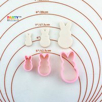 Häschen Ausstecher/Multi-Size | Osterdeko Keksausstecher Ausstecher Ostern Candy Bunny Clay Cutters von CutterAndStampFun