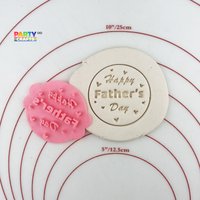 Happy Father Es Day Keksstempel | Day Keks Fondant Embosser Prägestempel Vatertagsstempel von CutterAndStampFun