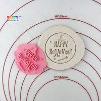 Happy Halloween Cookie Embosser Fondant Stempel | Kuchen/Kekse/Kuchen Leckerli Geschenk von CutterAndStampFun