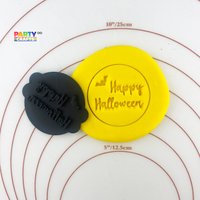 Happy Halloween Mit Fledermaus Keksprägung Fondant Stempel | Cake/Kekse/Kuchen Embosser Leckerli Gif Happy Halloween Mit Fledermaus Keksprägung Fondant Stempel | Cake/Kekse/Kuchen Embosser Leckerli Gif von CutterAndStampFun