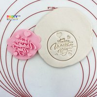 Happy Valentine Es Day Keks Fondant Prägung Stempel | Valentinstag Braut Keksstempel Junggesellinnenstempel von CutterAndStampFun