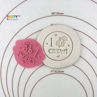 I Do Crew Keksstempel | Verlobung Fondant Stempel Henne Party Prägung Plätzchen Keks Hochzeit von CutterAndStampFun