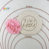 I Love Santa Keks Fondant Prägung Stempel | Weihnachtlicher Keksprägung Und Im Weihnachtsmotiv I Love Santa Keks Fondant Prägung Stempel | Weihnachtlicher Keksprägung Und Im Weihnachtsmotiv von CutterAndStampFun