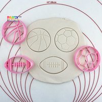 Keksschneider Multi-Size | Basketball, Fußball, Fußball Superbowl, Nfl, Nba Party Cookies von CutterAndStampFun