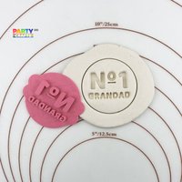 No.1 Grandad Cookie Stempel | Opa Vatertag Geschenk Bester Happy Father Es Day Keksstempel von CutterAndStampFun