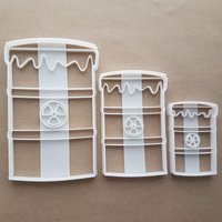 Abfall Barrel Gefahr Giftige Form Cookie Cutter Teig Keks Gebäck Fondant Scharfe Schablone Keg Abfall Barrel Gefahr Giftige Form Cookie Cutter Teig Keks Gebäck Fondant Scharfe Schablone Keg von CutterCraftUK
