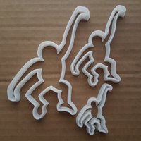Affe Schimpanse Ape Swing Form Cookie Cutter Teig Keks Gebäck Fondant Scharfe Schablone Tier Orang-Utan Dschungel von CutterCraftUK