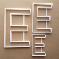 Alphabet Buchstabe E Obere Form Cookie Cutter Teig Keks Gebäck Fondant Scharfe Schablone Fall Schreiben Alphabet Buchstabe E Obere Form Cookie Cutter Teig Keks Gebäck Fondant Scharfe Schablone Fall Schreiben von CutterCraftUK