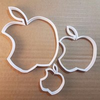 Apfel Obst Essen Gegessen Form Cookie Cutter Teig Gebäck Fondant Scharfe Schablone Herbst Baum Pflanze Apfel Obst Essen Gegessen Form Cookie Cutter Teig Gebäck Fondant Scharfe Schablone Herbst Baum Pflanze von CutterCraftUK