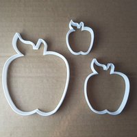 Apple Obst Pflanze Form Cookie Cutter Teig Keks Gebäck Fondant Essen Scharf von CutterCraftUK