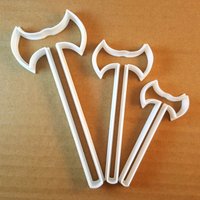 Axt Schlacht Mittelalterliche Form Cookie Cutter Teig Keks Gebäck Fondant Scharfes Werkzeug Schablone Axt Schlacht Mittelalterliche Form Cookie Cutter Teig Keks Gebäck Fondant Scharfes Werkzeug Schablone von CutterCraftUK