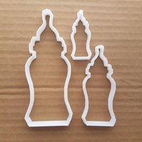 Baby Flasche Cookie Cutter Kleinkind Milch Teig Gebäck Form Keks Dusche Schablone Scharfe Taufe Fondant Trinken von CutterCraftUK