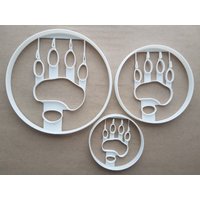 Bärentatze Druck Grizzly Form Cookie Cutter Teig Keks Gebäck Fondant Scharfe Schablone Wilden Tier Säugetier Pawprint Klaue Bärentatze Druck Grizzly Form Cookie Cutter Teig Keks Gebäck Fondant Scharfe Schablone Wilden Tier Säugetier Pawprint Klaue von CutterCraftUK