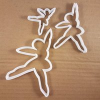 Ballerina Tanz Fee Form Cookie Cutter Teig Keks Gebäck Fondant Scharfe Schablone Tanzen Ballett-Tänzerin von CutterCraftUK