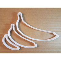 Banane Obst Essen Form Cookie Cutter Teig Keks Gebäck Fondant Scharfe Schablone Pflanze Wegerich Banane Obst Essen Form Cookie Cutter Teig Keks Gebäck Fondant Scharfe Schablone Pflanze Wegerich von CutterCraftUK