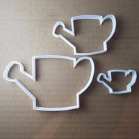 Bewässerung Kann Gartenarbeit Tool Form Cookie Cutter Keks Gebäck Fondant Scharfe Schablone Teig Garten Wasser Pflanzen Pflanze Gewächshaus von CutterCraftUK