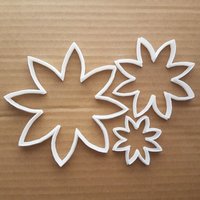 Blumengarten Blatt Pflanze Form Cookie Cutter Teig Keks Gebäck Fondant Scharfe Schablone Blumen Gänseblümchen von CutterCraftUK