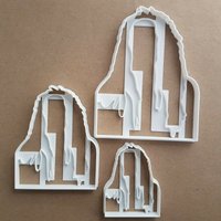 Bob Marley Portrait Icon Shape Cookie Cutter Dough Biscuit Pastry Fondant Stamp Sharp Famous Reggae Celebrity Face von CutterCraftUK