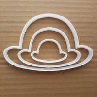 Bowler-Trilby Hut-Kopf Tragen Form Cookie Cutter Teig Keks Gebäck Schablone Scharfe Fondant Kleidung von CutterCraftUK