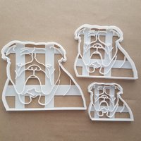 British Bulldog Haustier Hund Form Cookie Cutter Teig Keks Gebäck Fondant Scharfe Schablone Tier Bull Welpen Hündchen British Bulldog Haustier Hund Form Cookie Cutter Teig Keks Gebäck Fondant Scharfe Schablone Tier Bull Welpen Hündchen von CutterCraftUK