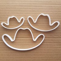 Cowboy-Hut Alten Wilden Westen Form Cookie Cutter Teig Keks Gebäck Fondant Scharfe Schablone Texas von CutterCraftUK