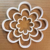Daisy Pflanze Blumengarten Form Cookie Cutter Teig Keks Gebäck Fondant Scharfe Schablone von CutterCraftUK