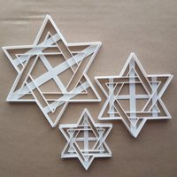 Davidstern Hebräisch Schild Judentum Form Cookie Cutter Teig Fondant Scharfe Schablone Religiöse Religion Spirituellen von CutterCraftUK