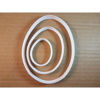 Ei Oval Essen Shell Form Cookie Cutter Ostern Keks Gebäck Fondant Scharfe Schablone Teig Küken von CutterCraftUK