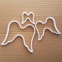 Engel Flügel Schutzengel Form Cookie Cutter Teig Keks Gebäck Fondant Scharfe Schablone Xmas Weihnachten Fee Heiligen von CutterCraftUK