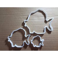 Fisch Engel Perckel Meer Form Ausstecher Tier Keks Gebäck Fondant Scharfe Teig Kreatur Schablone Strand Seite von CutterCraftUK