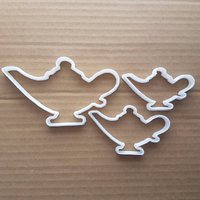 Flaschengeist Lampe Jahrgang Aladdin Form Cookie Cutter Teig Keks Gebäck Fondant Scharfe Teekanne Tee Kanne Schablone von CutterCraftUK