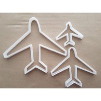 Flugzeug Aero Luftstrahl Form Cookie Cutter Teig Keks Gebäck Fondant Scharfe Schablone Fahrzeug Flugzeug Aero Luftstrahl Form Cookie Cutter Teig Keks Gebäck Fondant Scharfe Schablone Fahrzeug von CutterCraftUK