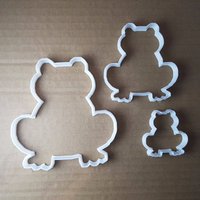 Frosch Amphibien Teich Form Cookie Cutter Tier Keks Gebäck Fondant Scharfe Schablone Teig Kröte Sumpf Schlamm Herbst von CutterCraftUK