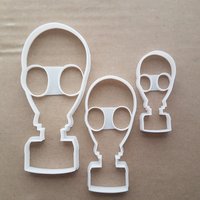Gasmaske Giftige Inhalator Form Cookie Cutter Teig Keks Gebäck Fondant Scharfe Schablone Dämpfe Gefährlichen Abfälle Gasmaske Giftige Inhalator Form Cookie Cutter Teig Keks Gebäck Fondant Scharfe Schablone Dämpfe Gefährlichen Abfälle von CutterCraftUK