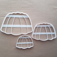 Gelee Gelatine Dessert Form Cookie Cutter Teig Keks Gebäck Fondant Scharfe Schablone Essen Pudding Jell-O Gelee Gelatine Dessert Form Cookie Cutter Teig Keks Gebäck Fondant Scharfe Schablone Essen Pudding Jell-O von CutterCraftUK