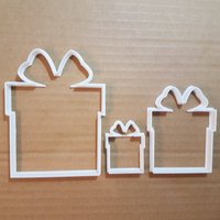 Geschenk Weihnachten Xmas Geburtstag Cookie Cutter Form Gebäck Teig Keks Schablone Fondant Präsentieren Scharfe von CutterCraftUK