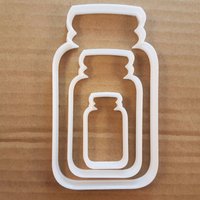 Glas Marmelade Form Cookie Cutter Teig Keks Gebäck Fondant Scharfe Schablone Essen Wanne Medizin Flasche Süßigkeiten Glas Marmelade Form Cookie Cutter Teig Keks Gebäck Fondant Scharfe Schablone Essen Wanne Medizin Flasche Süßigkeiten von CutterCraftUK