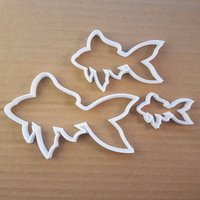 Gold Fish Tank Pet Form Cookie Cutter Teig Keks Gebäck Fondant Scharf Schablone Tier Meer Kreatur Ozean Strand von CutterCraftUK