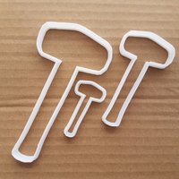 Hammer Krocket Form Cookie Cutter Teig Keks Gebäck Fondant Scharfe Schablone Tool Diy Builder Sport Holzhammer Hammer Krocket Form Cookie Cutter Teig Keks Gebäck Fondant Scharfe Schablone Tool Diy Builder Sport Holzhammer von CutterCraftUK