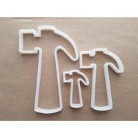 Hammer-Werkzeug Diy Arbeit Form Cookie Cutter Teig Keks Gebäck Fondant Scharfe Schablone Builder Bauen von CutterCraftUK