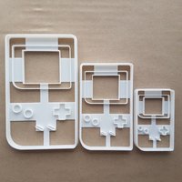 Handheld-Spielkonsole Form Cookie Cutter Teig Keks Gebäck Fondant Scharfe Schablone Video Controller Handheld-Spielkonsole Form Cookie Cutter Teig Keks Gebäck Fondant Scharfe Schablone Video Controller von CutterCraftUK