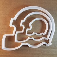 Helm American Football Eishockey Schutz Hut Form Cookie Cutter Teig Keks Gebäck Fondant Scharfe Sport Spiel Schablonenkopf von CutterCraftUK
