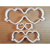 Herz Verbunden Paar Form Cookie Cutter Teig Keks Gebäck Fondant Scharf Geformten Gläser Liebe Valentinstag Hochzeit Schablone Herz Verbunden Paar Form Cookie Cutter Teig Keks Gebäck Fondant Scharf Geformten Gläser Liebe Valentinstag Hochzeit Schablone von CutterCraftUK
