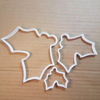 Holly Beeren Pflanze Xmas Form Cookie Cutter Teig Keks Gebäck Fondant Weihnachten Schablone Scharf Holly Beeren Pflanze Xmas Form Cookie Cutter Teig Keks Gebäck Fondant Weihnachten Schablone Scharf von CutterCraftUK