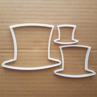 Hut Trilby Fedora Boater Topform Cookie Cutter Zauberer Keks Gebäck Schablone Scharfe Fondant Teig Kleidung Formal von CutterCraftUK