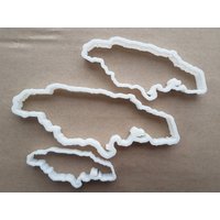 Jamaika Land Karte Form Cookie Cutter Teig Keks Gebäck Fondant Scharfe Schablone Umriss Atlas Jamaican Island Jamaika Land Karte Form Cookie Cutter Teig Keks Gebäck Fondant Scharfe Schablone Umriss Atlas Jamaican Island von CutterCraftUK