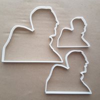 Jeremy Corbyn Profil Menschen Form Cookie Cutter Teig Keks Fondant Scharfe Schablone Bekannte Politiker Labour Partei-Chef von CutterCraftUK