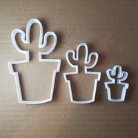 Kaktus Kakteen Pflanze Blume Wüste Cookie Cutter Keks Gebäck Fondant Scharfe Schablone Teig Stacheligen Strand Kaktus Kakteen Pflanze Blume Wüste Cookie Cutter Keks Gebäck Fondant Scharfe Schablone Teig Stacheligen Strand von CutterCraftUK